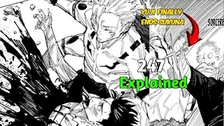 Sukuna Killed Higuruma | Yuji vs Sukuna | Jujutsu Kaisen chapter 247 explained #jjk #jujutsukaisen