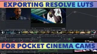 Exporting LUTs from DaVinci Resolve for Blackmagic Pocket Cinema Cameras