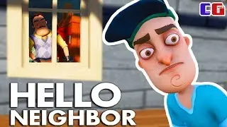 ЭТОТ СОСЕД ЧТО-ТО СКРЫВАЕТ! Hello Neighbor Мультяшная хоррор игра ПРИВЕТ СОСЕД от Cool GAMES