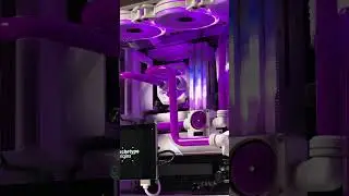 Taro Bubble Tea PC in the NZXT H7 case. Bubble tea mod case is available for sale!