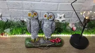 Как сделать СОВУ БЫСТРО и ПРОСТО. СОВЫ своими руками. Зимние поделки. OWL. WINTER crafts. DIY.