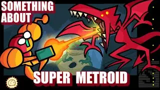 Something About Super Metroid ANIMATED SPEEDRUN (Loud Sound & Flashing Light Warning) 👩‍🚀🤜🐉