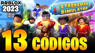 13 CÓDIGOS de ⚡ STRONGMAN SIMULATOR ⚡ activos Y actualizados ⚡Season 4⚡ ROBLOX 2023 ⚡ TilloASR