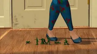 Cartoon Giantess - Andy’s Mom (Toy Story)