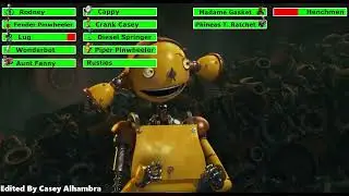 Robots (2005) Final Battle with healthbars 1/2