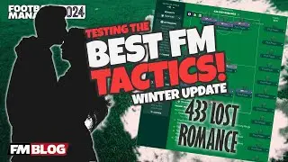 433 LOST ROMANCE | Testing the Best FM24 Tactics | Football Manager 2024