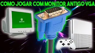 COMO LIGAR XBOX ONE NO MONITOR VGA DE PC 2020