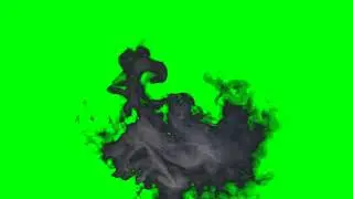 Smoke Animation #2 (green screen)