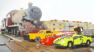 Train Crashes on Railroad #5 - Teardown