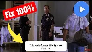 This audio format eac3 is not supported mx player | Mx player eac3 audio not supported