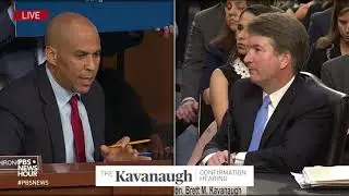 Booker asks Kavanaugh if he respects Trump, and if hed recuse from cases involving the presidency