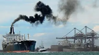 Why Ships Burn Fossil Fuel When Idling? #shorts