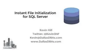 SQL Server Instant File Initialization