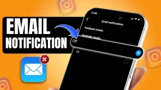 How to Turn Off Email Notifications on Instagram on iPhone | Stop Receiving IG Email Notifications