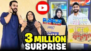 3M ki khushi main sweet surprise😱congratulations Rajab's Family🙏🏻