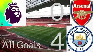 FC25 Premier League 2024/25 - Arsenal 0-4 Manchester City all goals #gaming #fc25