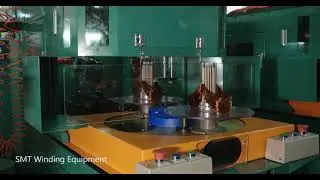 Alternator Stator Winding Machine Automatic Motor Coil Winder Video 4K