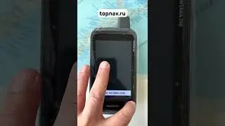 Как поставить произвольную точку на Garmin montana 700