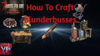 7 Days to Die | How To Craft Blunderbusses #7DaysToDie #7DTD #Shorts