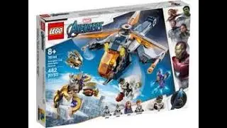 Avengers Hulk Helicopter Rescue, LEGO® Marvel™