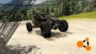 ОФФРОАД В BeamNG.Drive !! БАГГИ ПОКОРЯЕТ ГОРУ !!