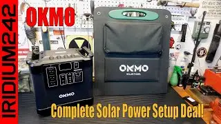 Grid Down Power: OKMO SG2000P 2000W Solar Generator And 2 Panels!