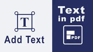 How to add text in pdf document using pdfelement