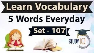 Daily Vocabulary - Learn 5 Important English Words in Hindi every day - Set 107 Banana Republic