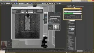 47 Как настраивать свет в 3d max | Установка освещения в 3d max