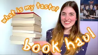 new tastes, new books! | book haul