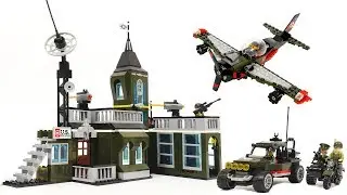 Enlighten Brick CombatZones 1714 destroy the command | Military Building Kits