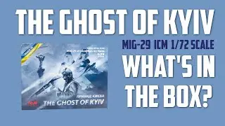 GHOST OF KYIV MiG-29 kit ICM 1/72 whats in the box? HD1080p