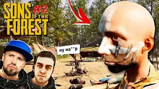 НАС ХОТЯТ СЪЕСТЬ! Встреча с МЕСТНЫМИ в Игре Sons Of The Forest #2