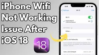 Fix WiFi Not Working on iPhone After iOS 18 Update | Easy Solutions