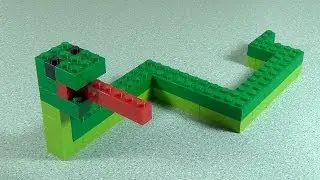 How To Build Lego SNAKE - 6177 LEGO® Basic Bricks Deluxe Projects