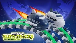 Unleash STEM Fun with the Zero-G Glow Tracks Space Set!