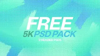 FREE PSD PACK | 5K SPECIAL