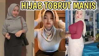 HIJAB TOBRUT MANIS 😍 | TIKTOK HIJAB GUNUNG GEDE