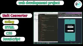 Unit Converter | web development project using html css js  #viral #unitconvertor #webprojects