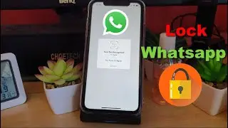 Lock Whatsapp on iPhone without any App