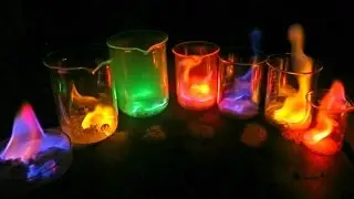 How to Make Rainbow Flame - Science Experiments