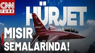 Yerli Milli Savaş Uçağı HÜRJET Akdeniz'i Aştı, Mısır'a Ulaştı!