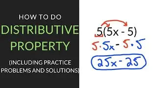 How to do the Distributive Property | 7th Grade | Mathcation.com