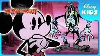 Mickey vs Goofy Zombie! 🧟 | Mickey Mouse | Disney Kids