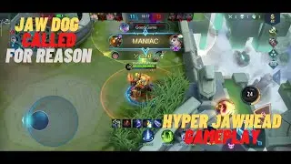 Hyper Jawhead Ganeplay l Jaw Dog For Reason l Snowballing JawHead l Mobile Legend Bang Bang l MLBB