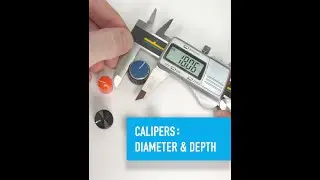 Calipers: Diameter & Depth - Collin’s Lab Notes #adafruit #collinslabnotes