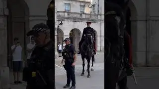 King’s Guard Shows Respect To Wheelchair User ♥️ ￼