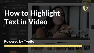 How to Highlight Text In Video