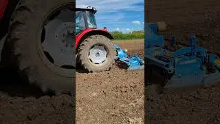 Massey Ferguson 7614 with Lemken powerharrow