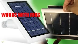 Best 3rd Party Solar Panel for Ring | Wasserstein Solar Panel!